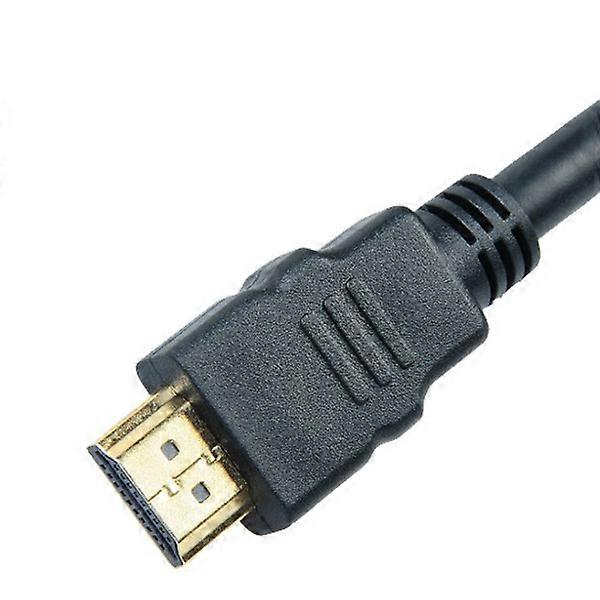 Black 3-Port Selector Splitter Hub Box for Hdtv 2X Pack with Cable