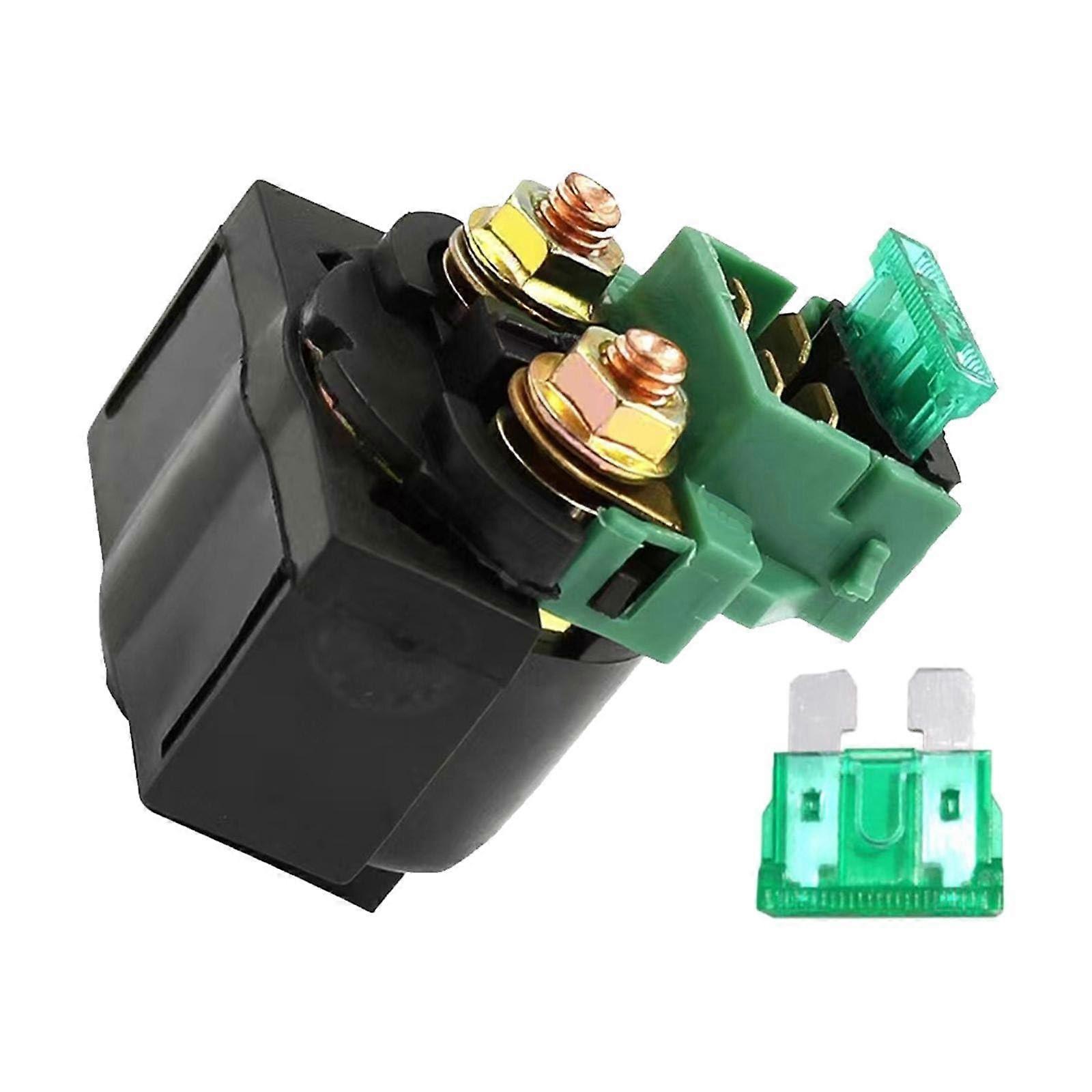 Starter Motor Solenoid Relay Switch for Suzuki Motorcycle Quick Engine Start Durable Build