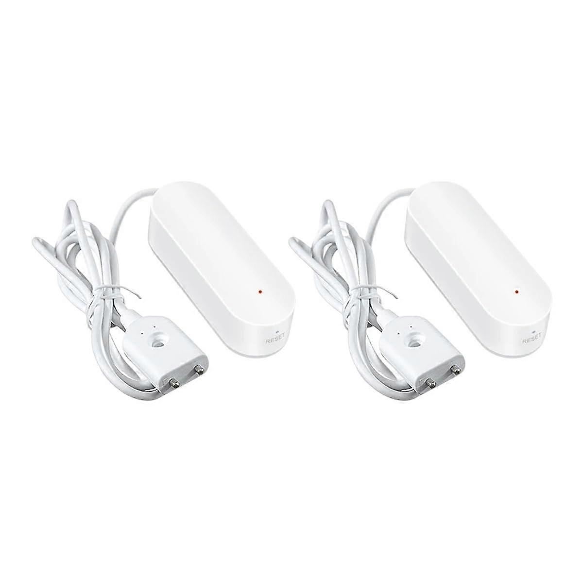 Smart Water Leak Detector with Instant Flood Alert, Wireless Sensor Works with Gateway Compatible with Zingbie