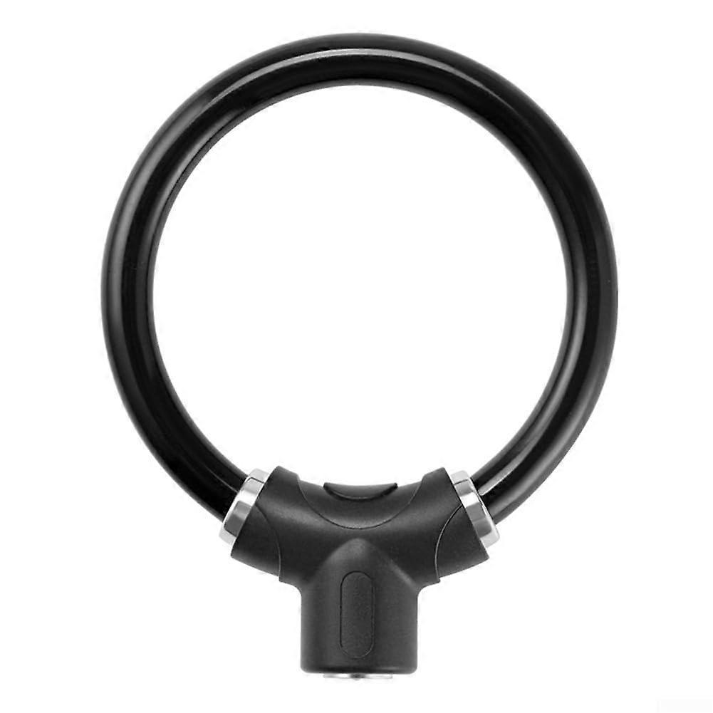 Bike Lock 11mm HeavyDuty Steel Cable Keyless PushButton Waterproof PVC Coating AntiTheft Black