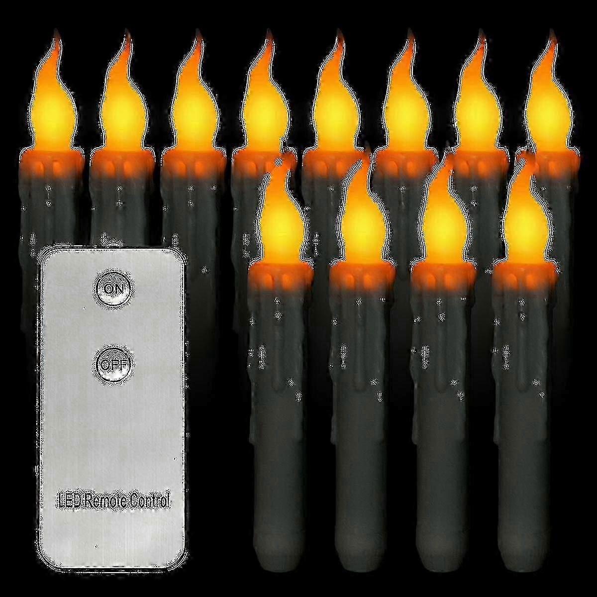 Halloween Decor Floating Led Candles With Remote Control-xinhan