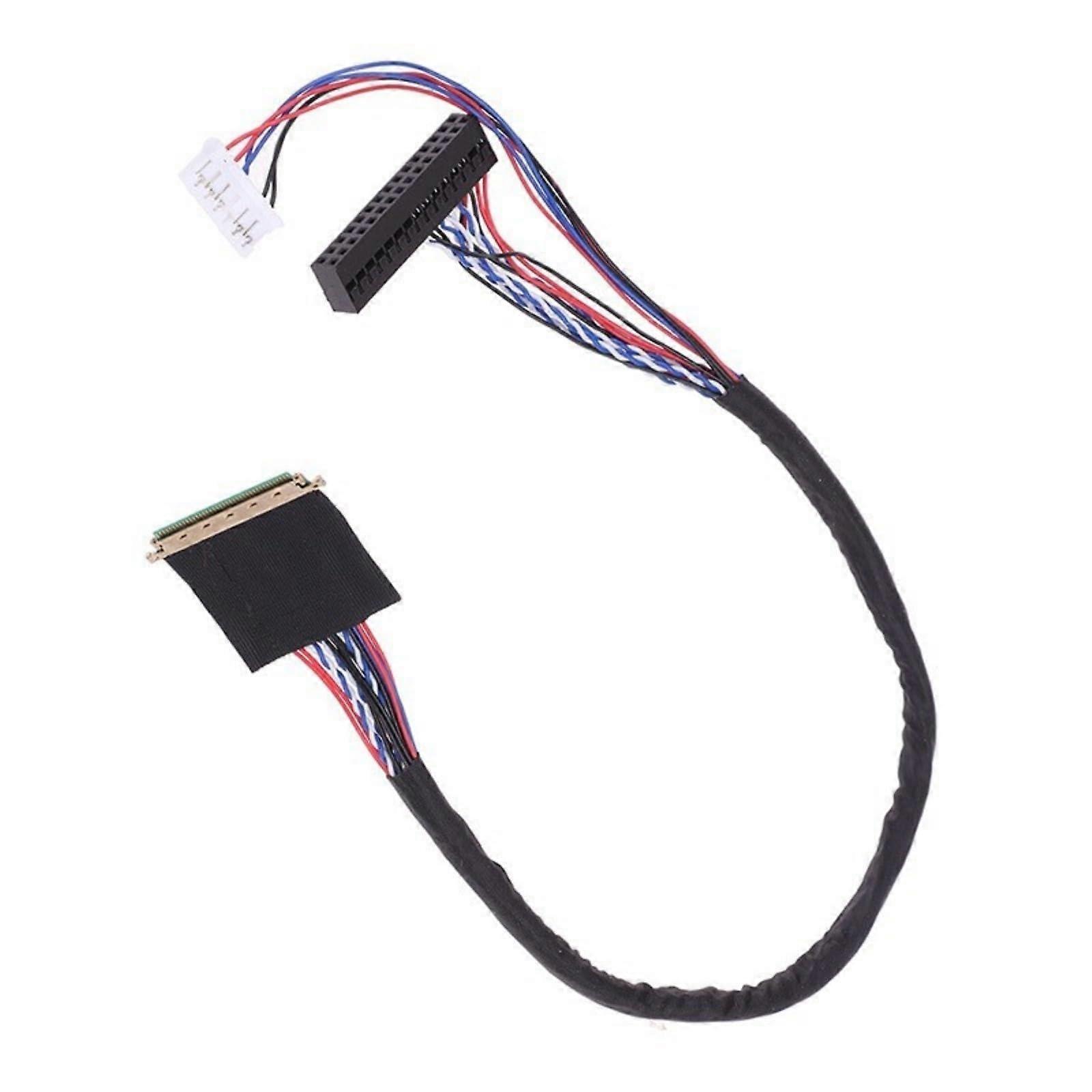 Speed 40 Pin 2 Channel 6 Bit LVDS Display Cable for LED LCD Screens and DIY Projects
