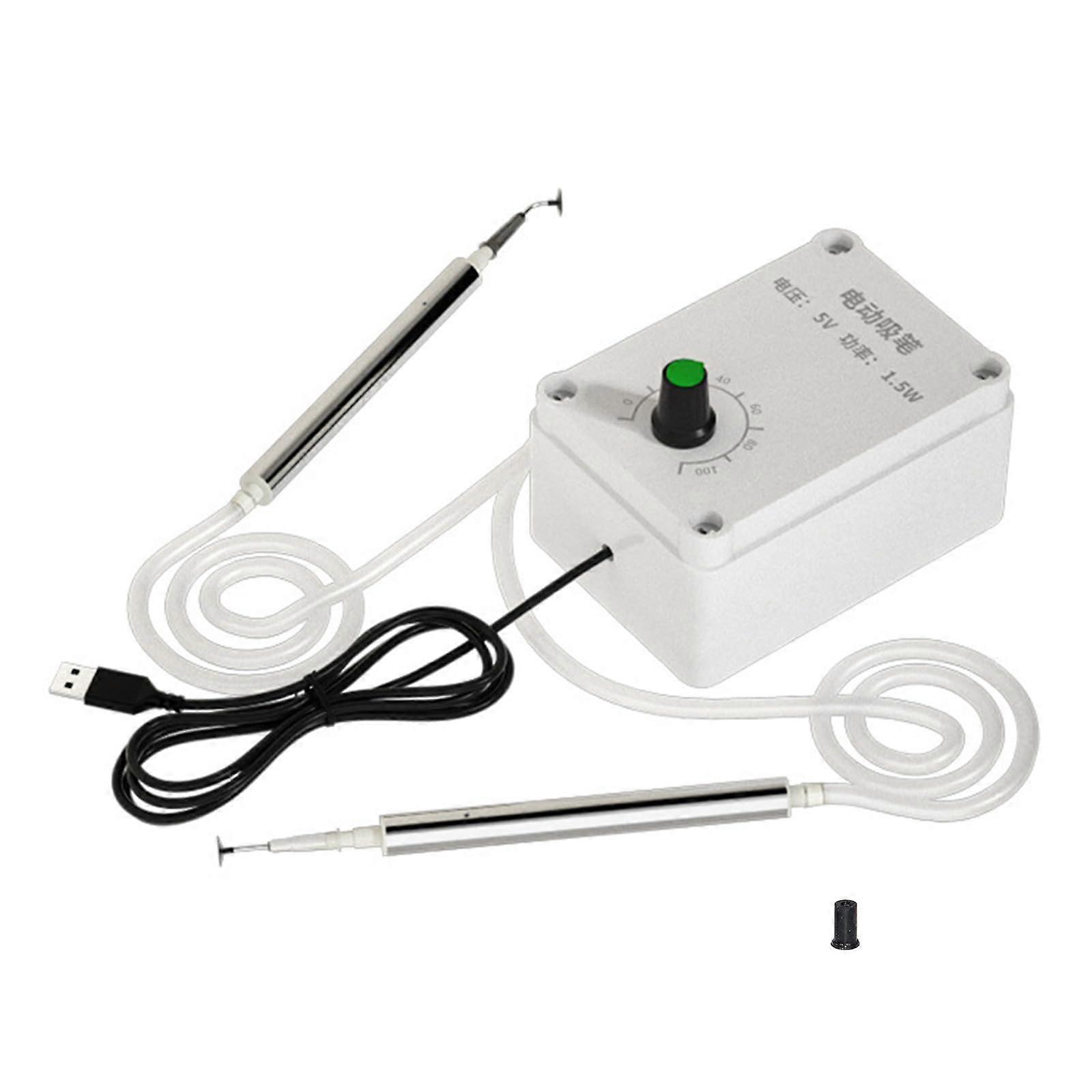 Vacuum Suction Pen for IC Chip with Adjustable Suction Strength and USB Powered Operation
