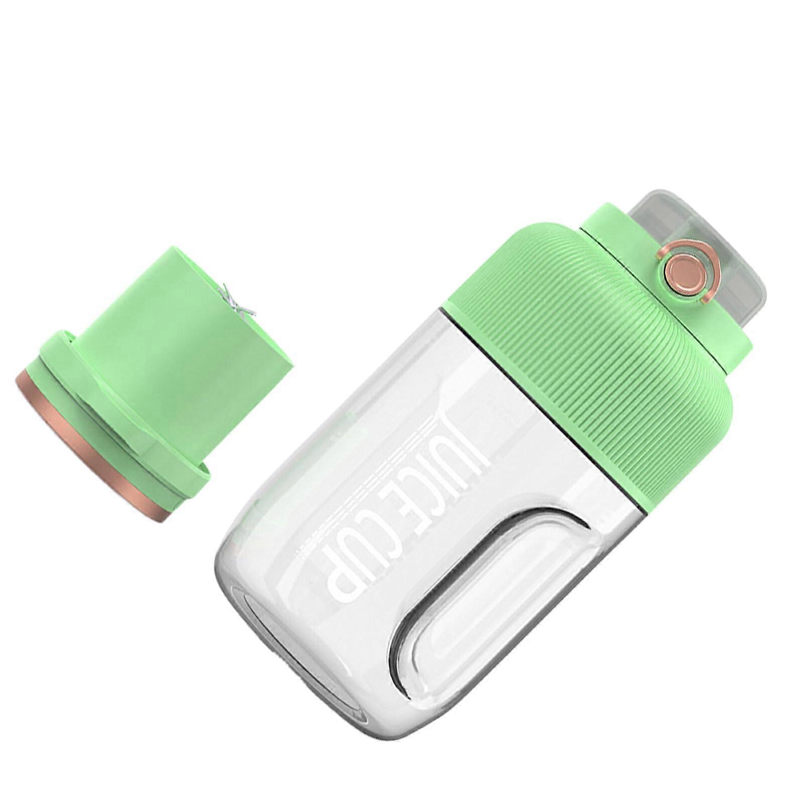 Portable Blender for Smoothies USB Rechargeable  Mini Blender Large Capacity Cup Green