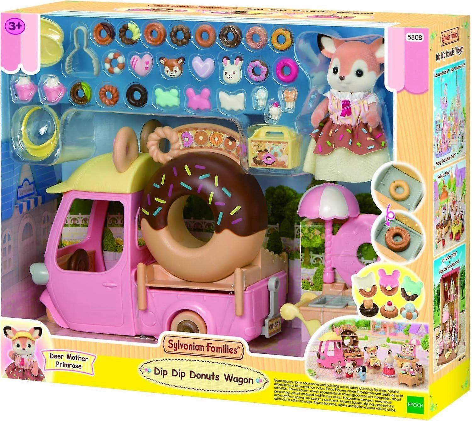 Sylvanian Families - Dip Dip Donut Wagon Toy