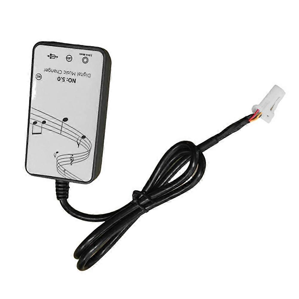 For Toyota Car Infotainment 6+6 Interface Bluetooth Module Digital Disc Box Receiver