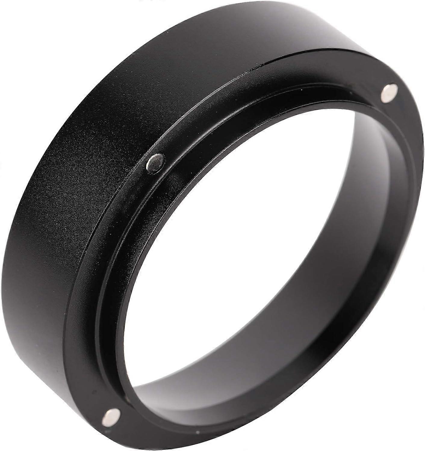 58mm Magnetic Espresso Dosing Ring Aluminium Coffee Funnel for Easy Powder Loading