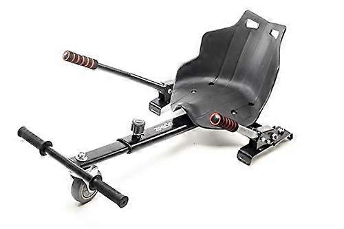 Hoverboard Kart Attachment with Adjustable Frame and Ergonomic Seat for Electric Scooter Conversion