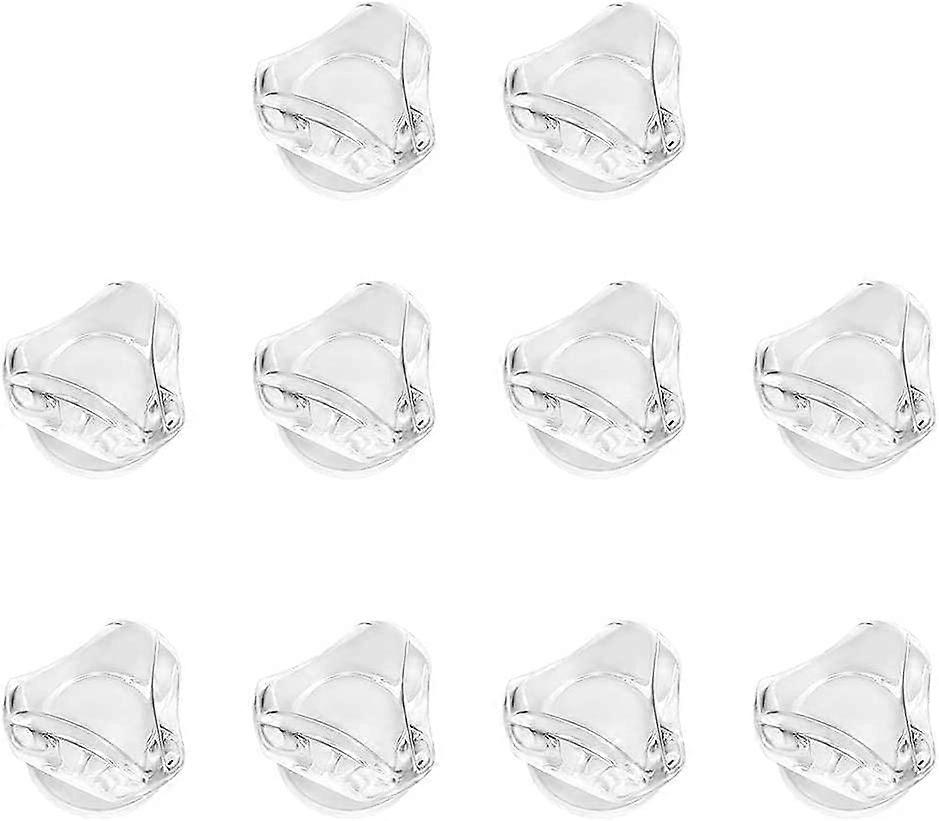 Crystal Drawer Knobs 10PCS 18mm Clear Diamond Cabinet Handles Elegant Decorative Furniture Pulls