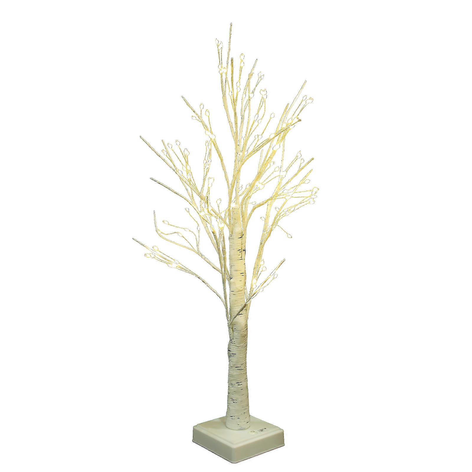Beige LED Birch Light Decorative Tree for Indoor Party Layout