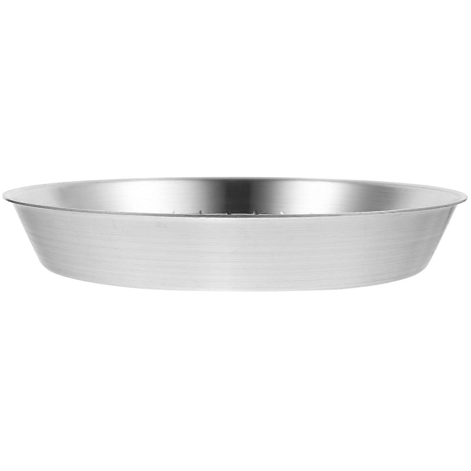 Silver Roasting Pan with Stainless Steel Rack for Baking 1Set