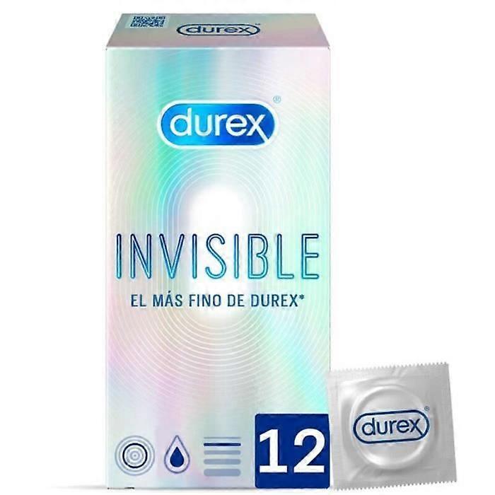 DUREX INVISIBLE EXTRA THIN 12 UDS