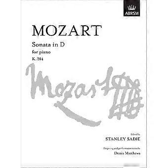 Mozart-Sonate in D K. 284 (handtekening S.)