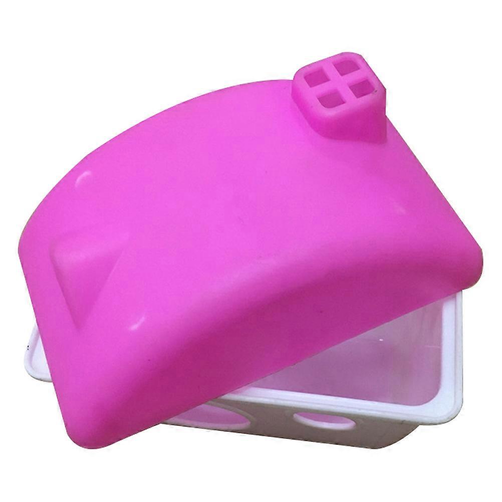 Small Animal Guinea Pig Hideaway Plastic House 4Pcs for Pets