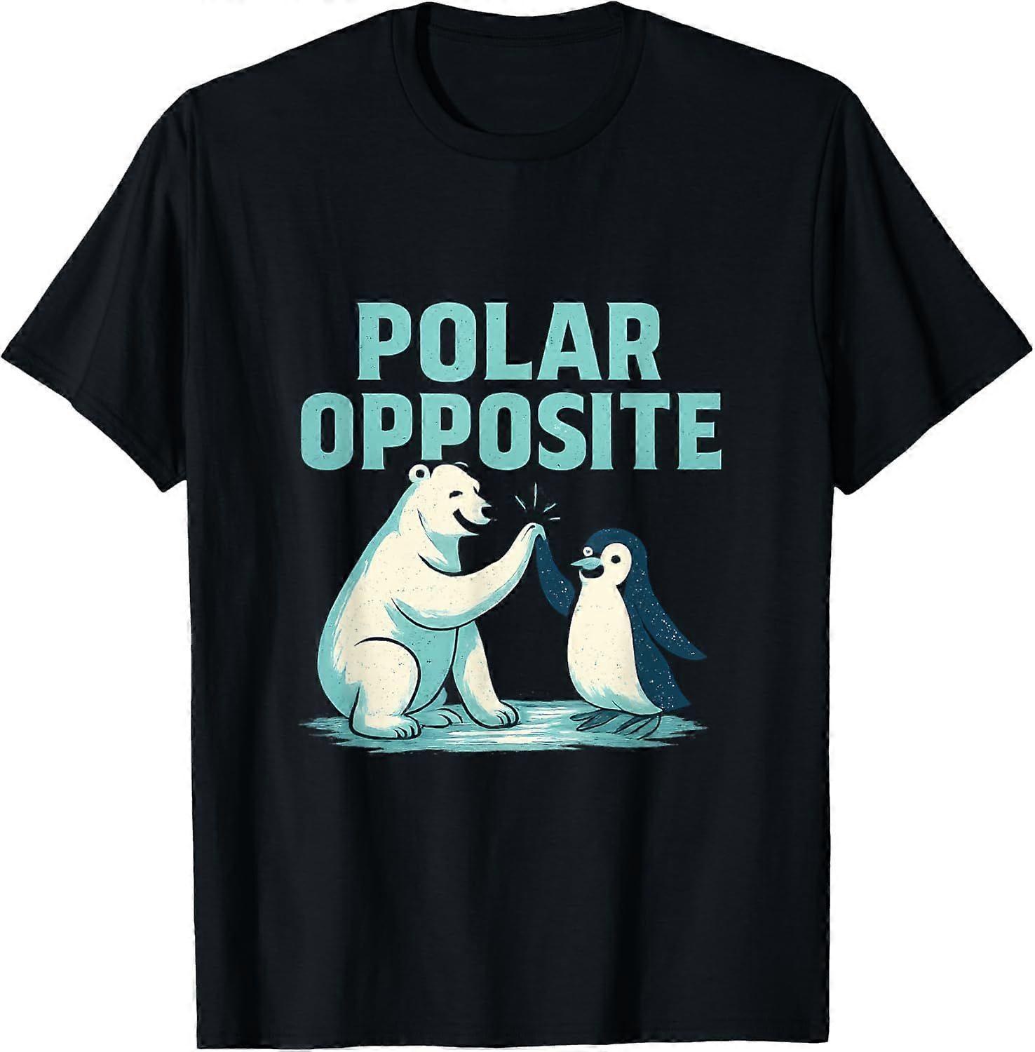 Polar Opposite Frozen Funnies Ice Graphic T-Shirt Type 0704