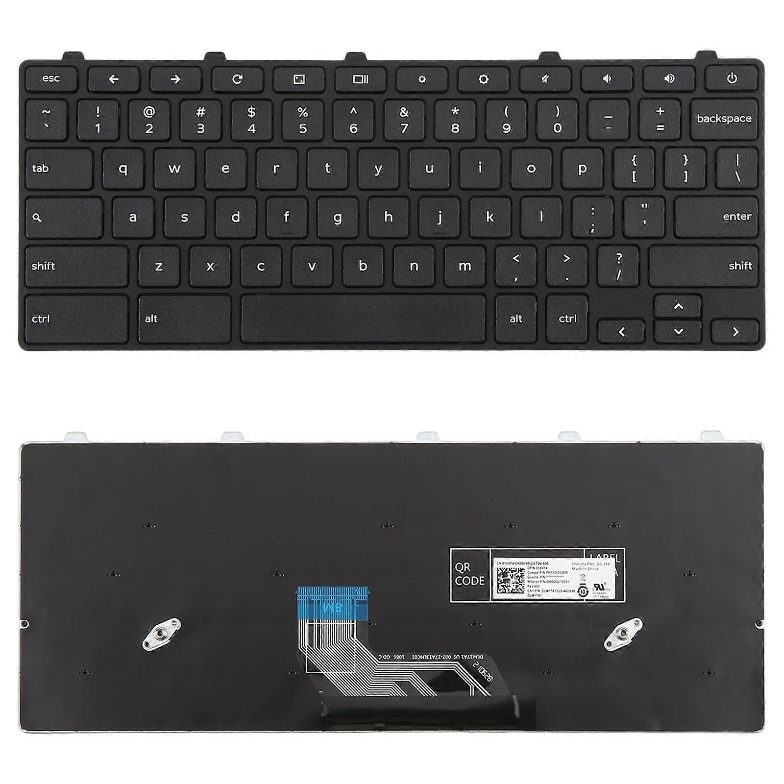 US Version Laptop Keyboard with Power Button