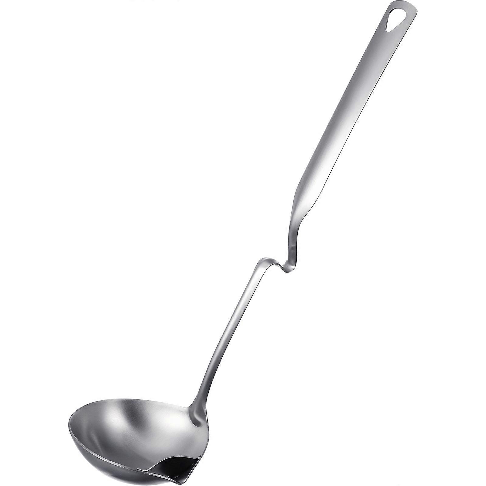 Fat Separator Spoon Stainless Steel for Kitchen Use