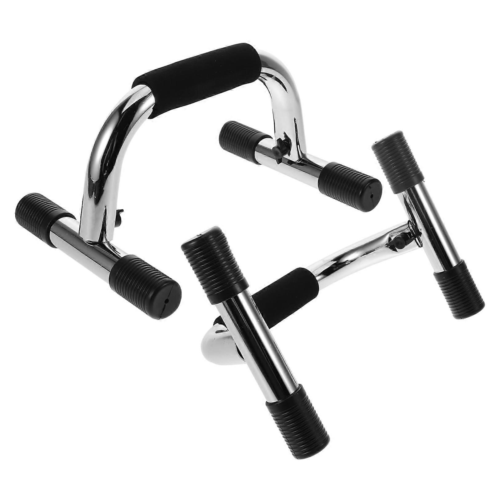 Push Up Bars with Adjustable Height and  Load Capacity for Home Workout Strength Training