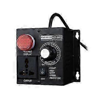 AC Motor Speed Controller 120V, Variable Speed Controller Fan Speed Controller,Motor Variable Voltage Regulator, US Plug