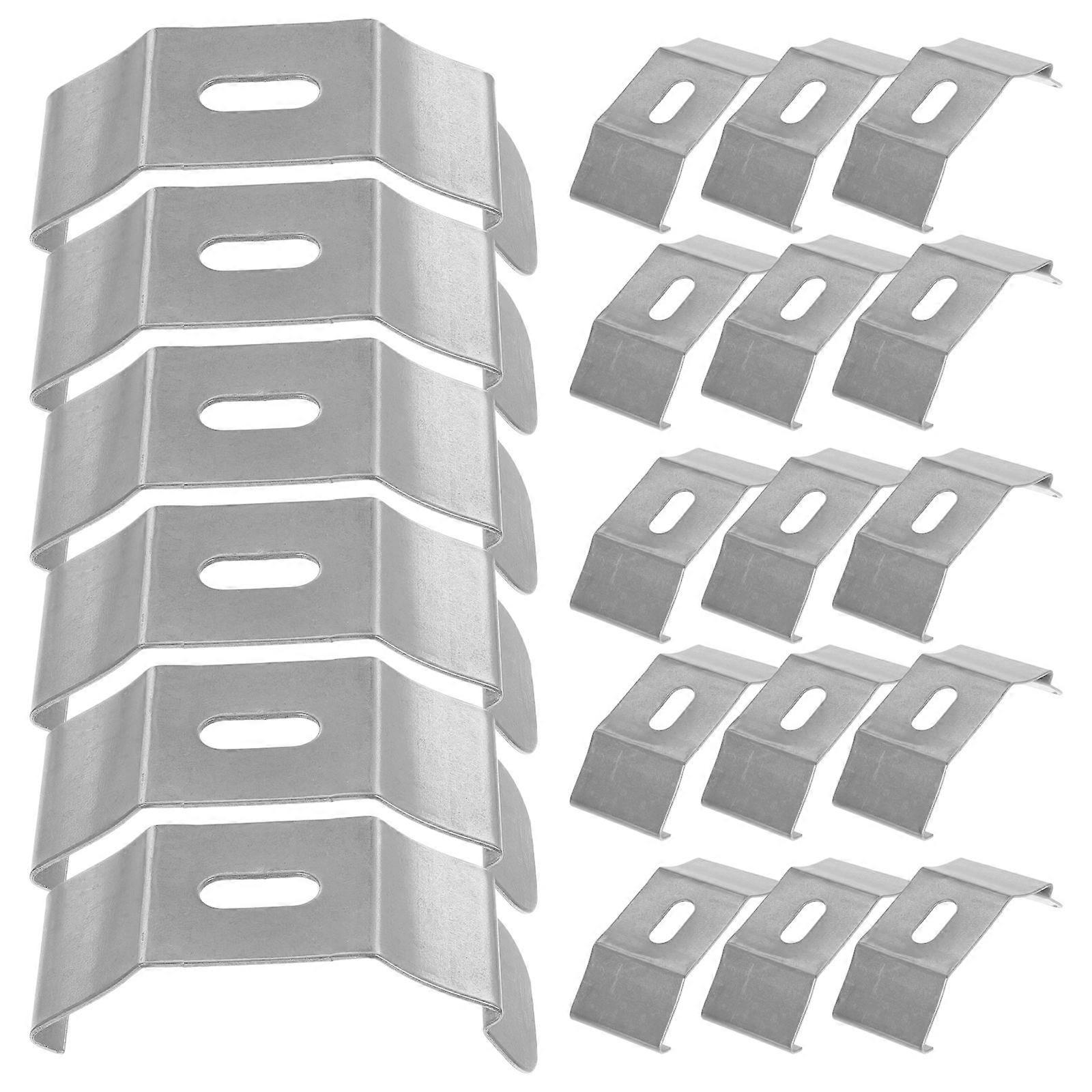 30pcs Vertical Blind Top Brackets Curtain Brackets Replacement Shutters Fixation Brackets