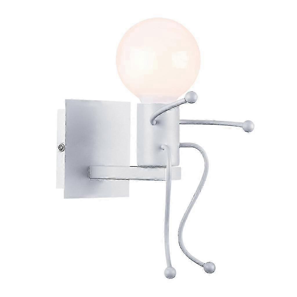 Retro Industrial Wall Light LED Black Iron Sconce