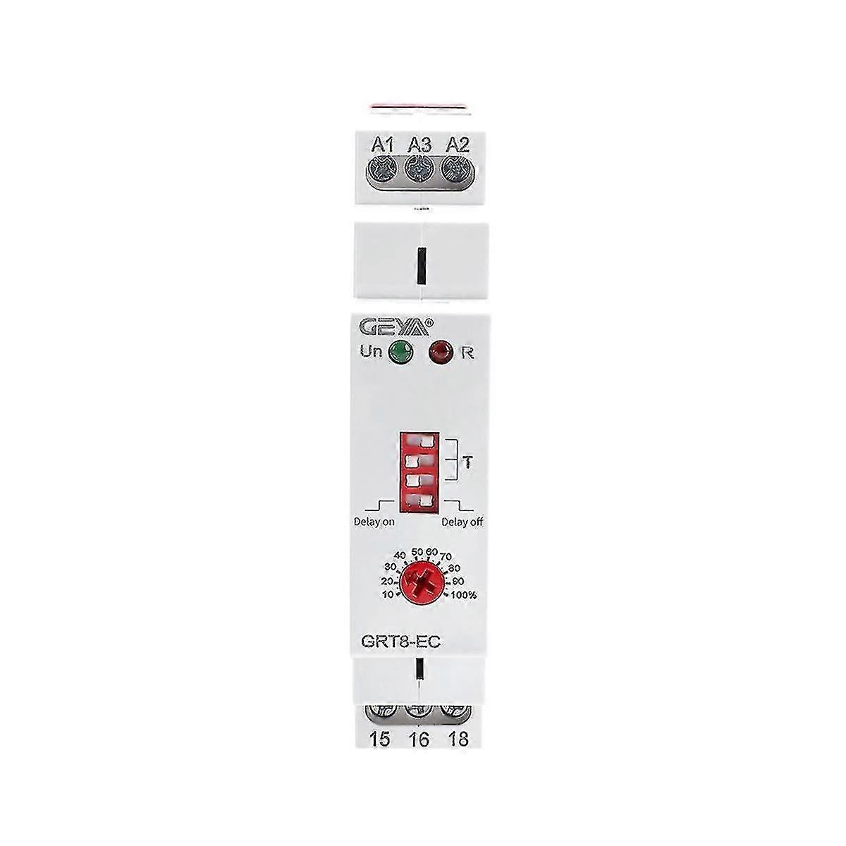 Grt8-ec 10A On Off Delay Timer Relay AC230V Dual Function Time Relay