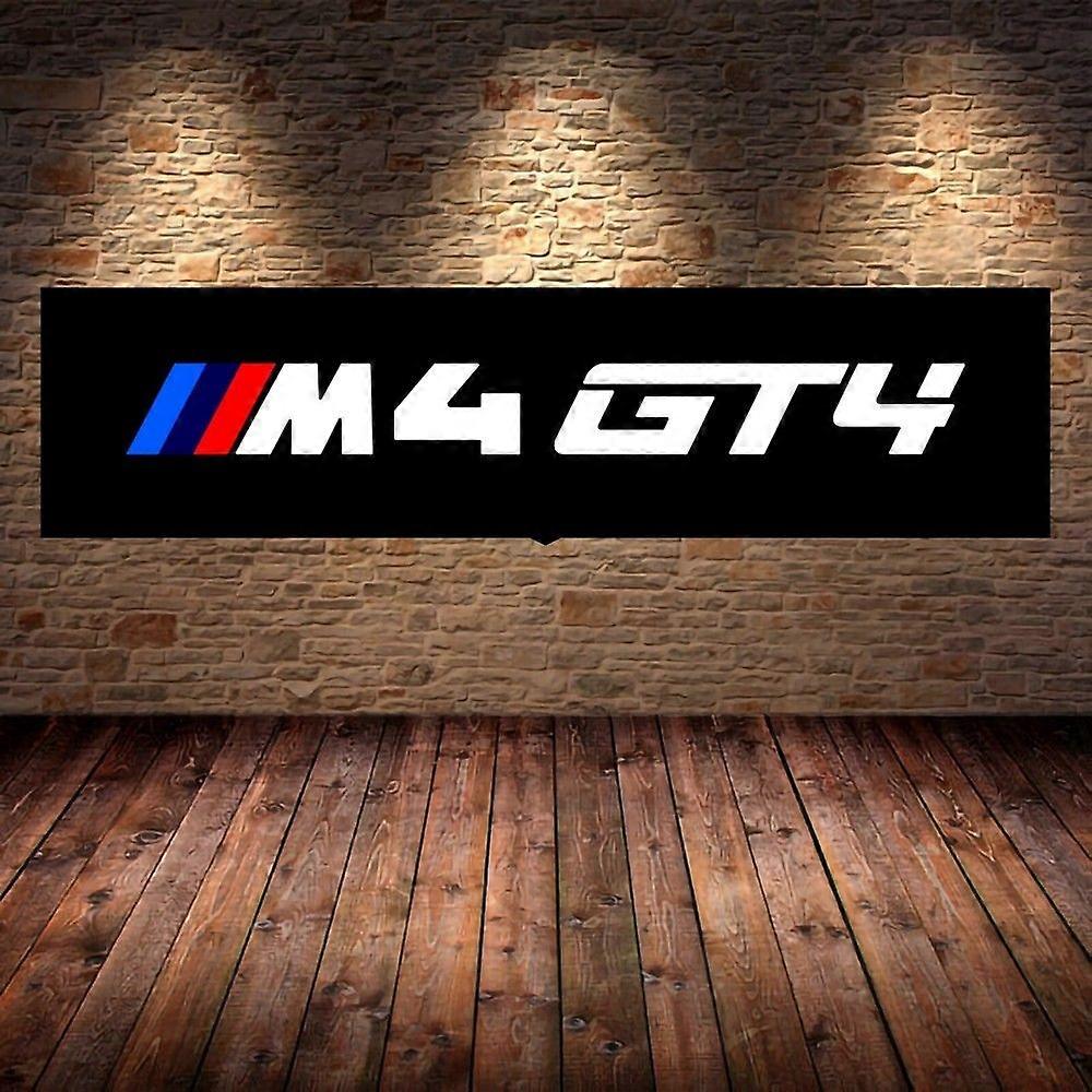 M4 GT4 negro Banner FB1578