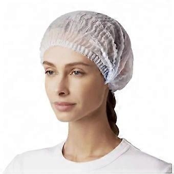 disposable hair bouffant anti dust caps medical surgical 100x