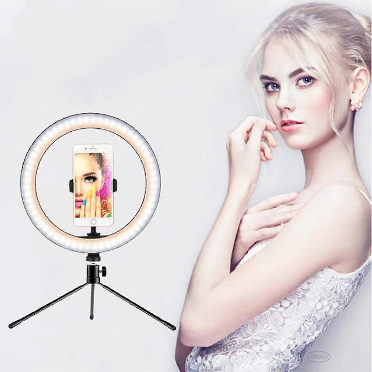 Ring Light 10 Inch Led Selfie Stick Ring Lamp