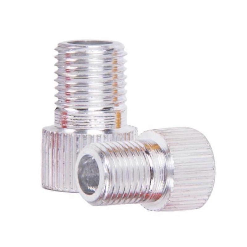 2 pcs. Presta to Schrader bicycle pump valve adapter coupling