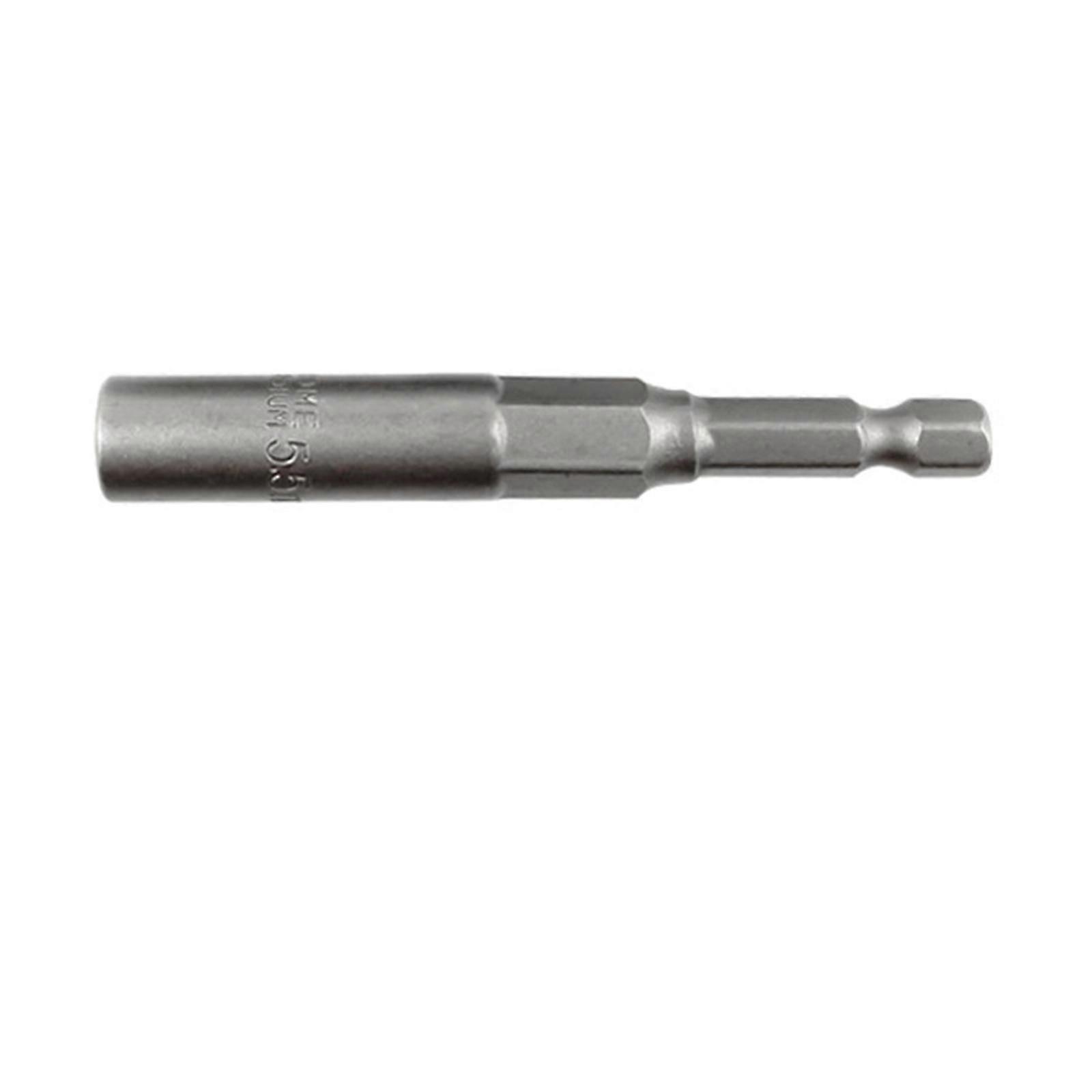 Hexagonal Socket Set 5.5-19mm Magnetic Nut Screwdriver Adapter for Drill and Pneumatic Tool Efficient Screw Installation