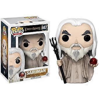 Figurine - Funko - Saroumane - 10 cm - Conception détaillée - Licence Le Seigneur des Anneaux