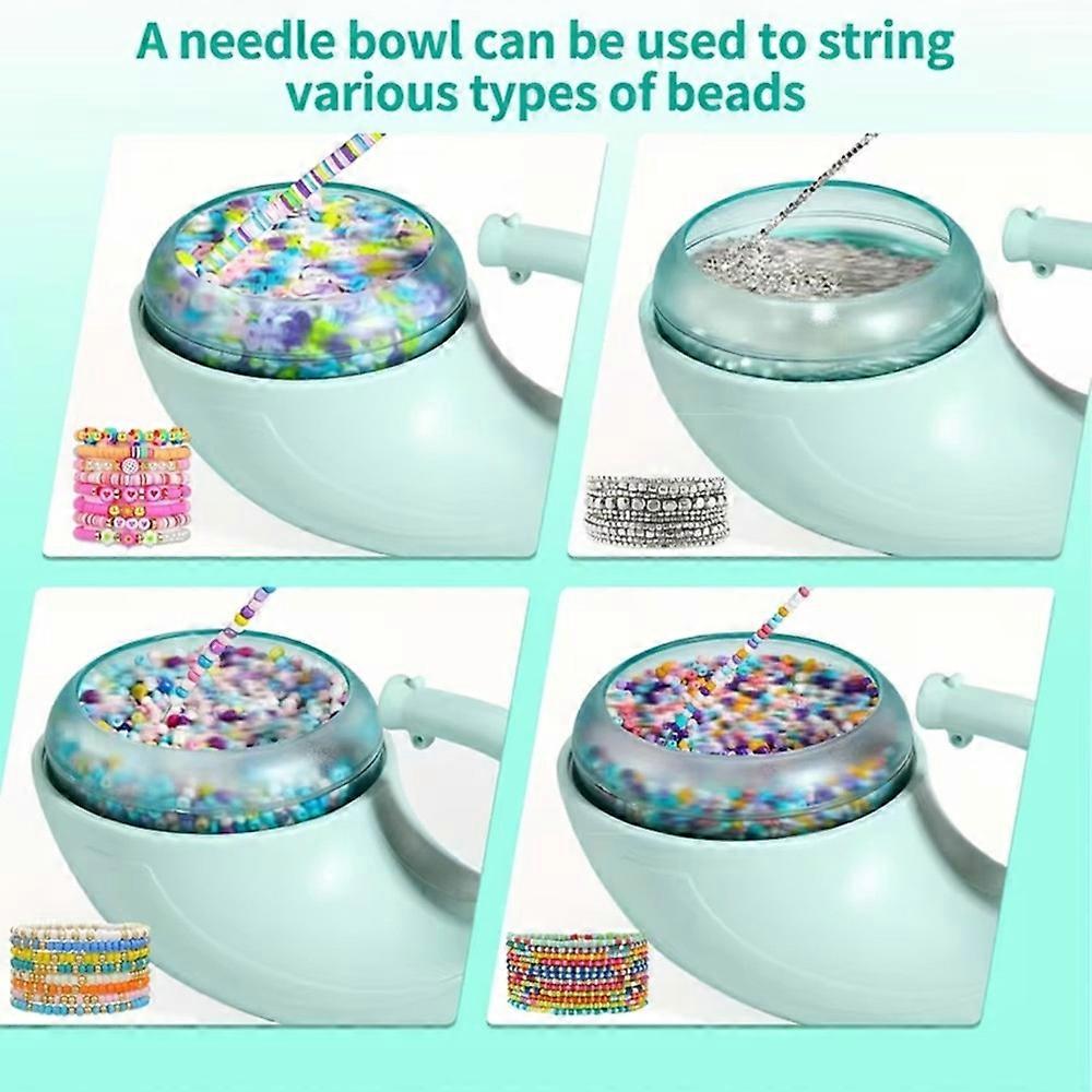Electric Automatic Bead Stringing Machine for Quickly Stringing Beads,Beading Machine for Making Bracelets Necklace