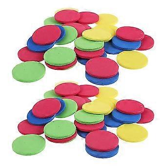 Giocattolo a disco volante in morbida schiuma per bambini, portatile, set da 90 pezzi per giochi all'aperto
