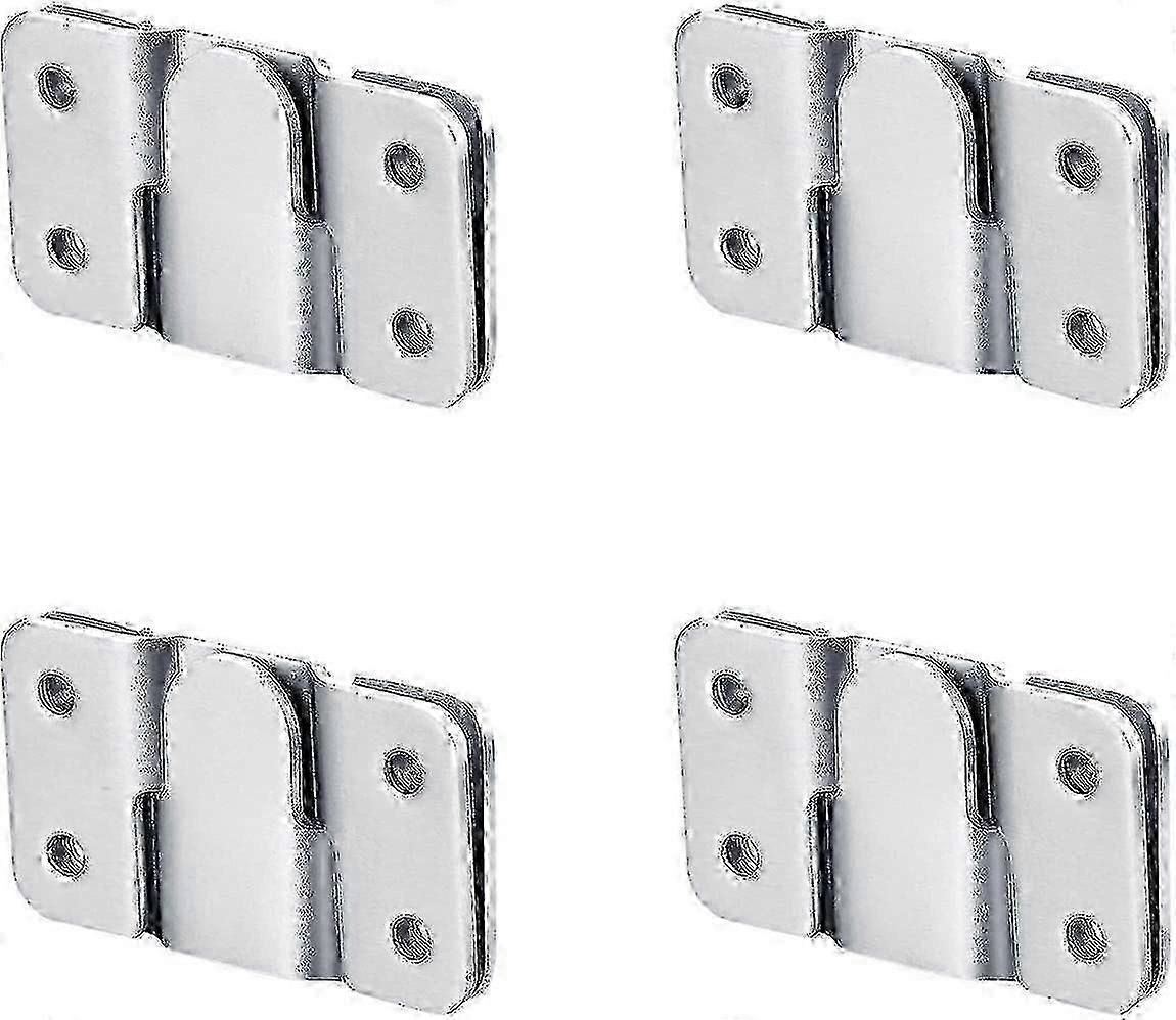 Interlocking Wall Mount Brackets for Pictures Mirrors Frames - Flush Fixing Hardware