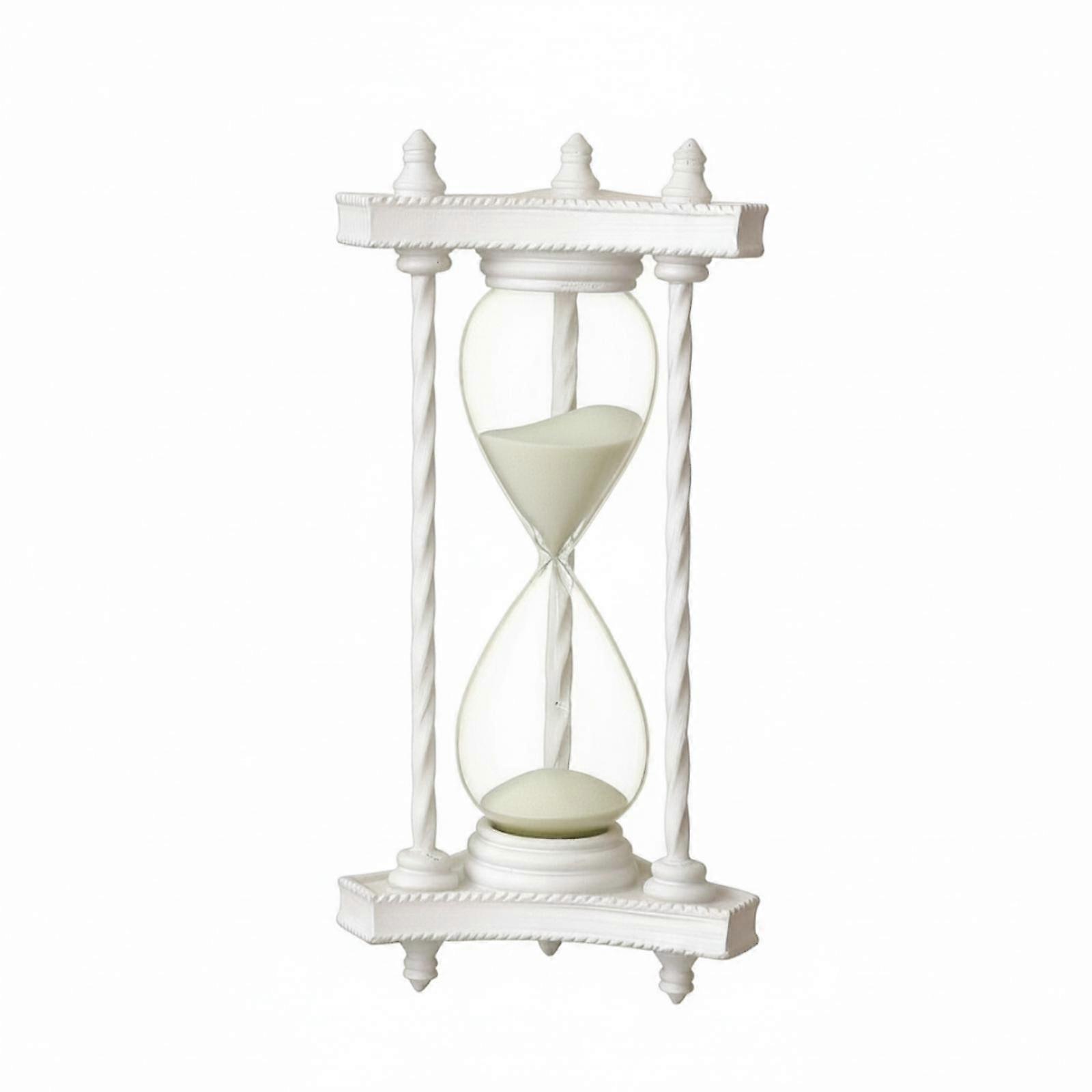 Hourglass with Triangular Frame Decorative Triangular Sand Glass Tabletop