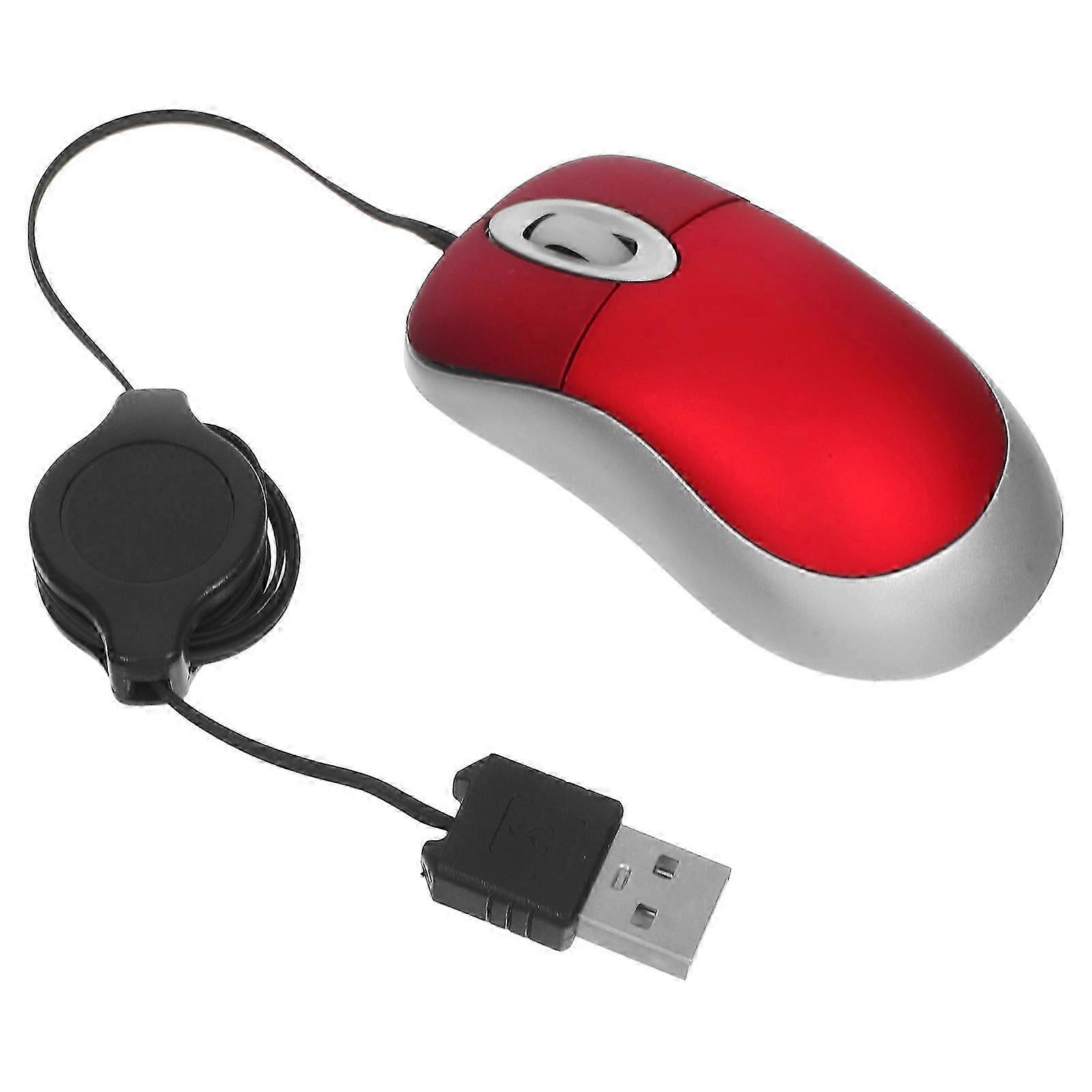 USB Mouse Creative Mini Telescopic Mouse for Computer Use Notebook