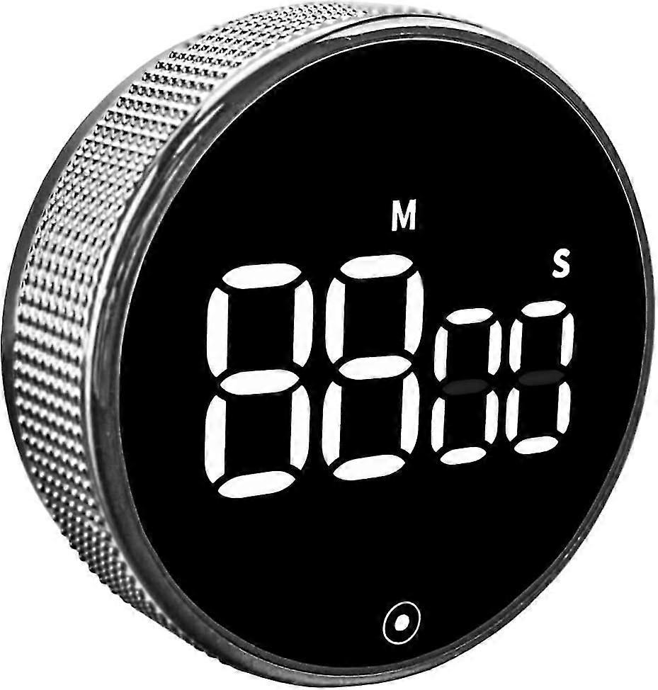 Kitchen Timer, Digital Timer Lcd Display, Minute Counter With Magnetic, Rotating Countdown