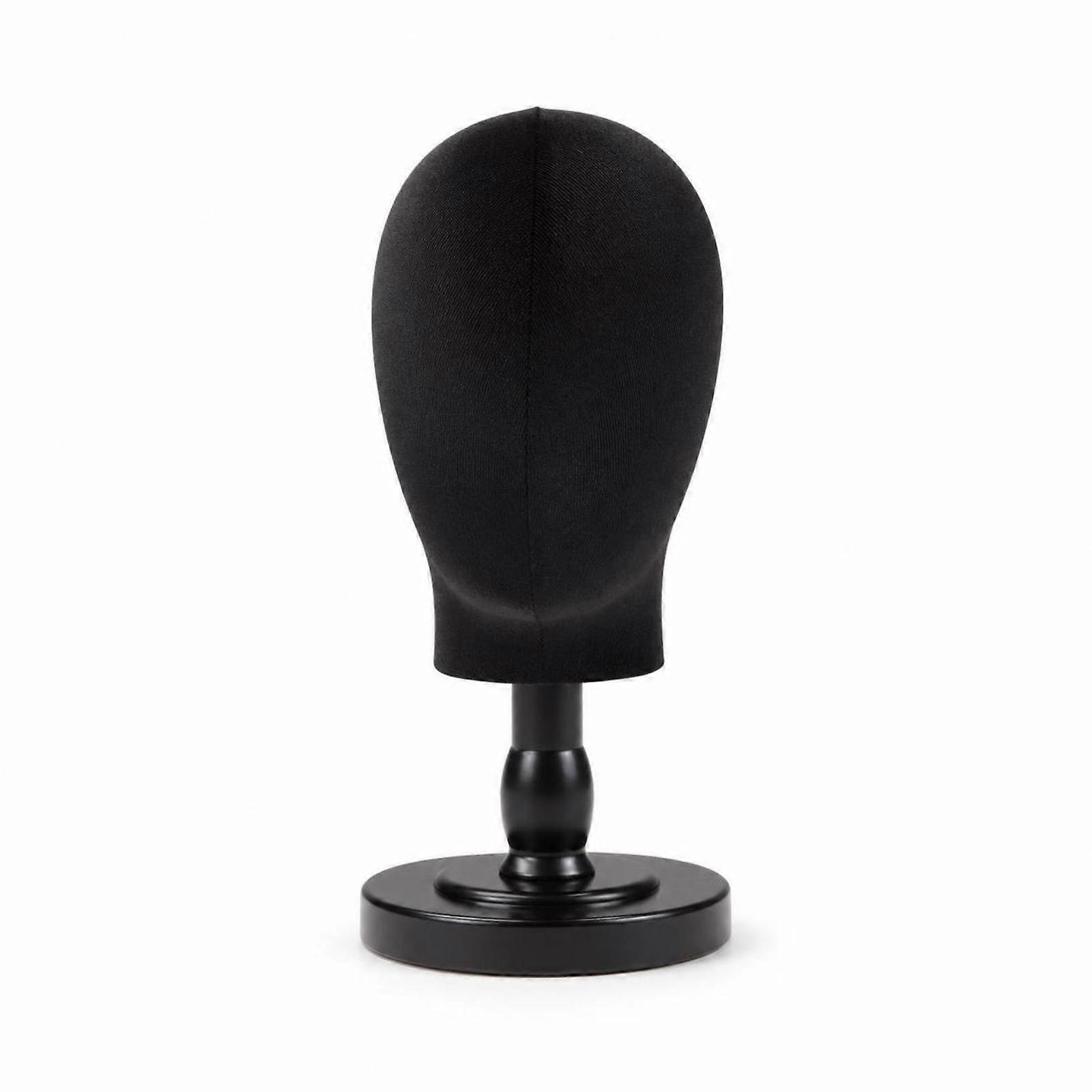 Hat Display Stand Tabletop Hat Stand with Round Base Cloth-coveredCovered for