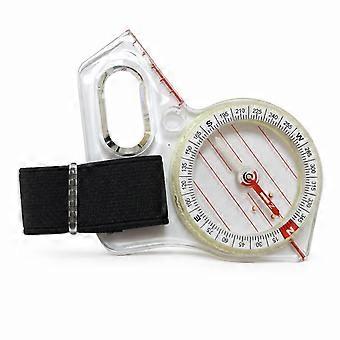 Orienteering Thumb Compass Transparent Thumb Compass Acrylic for Orienteers,