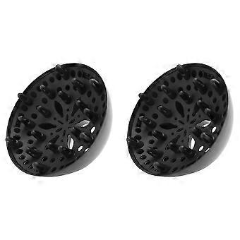 2X Professional Salon Hairdressing Hair Dryer Diffuser Blow Blower Nozzle Barber Hair Dryer Diffuser