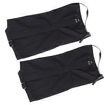 Lightweight Gaiters Low Gaiters for Sand Protection Black