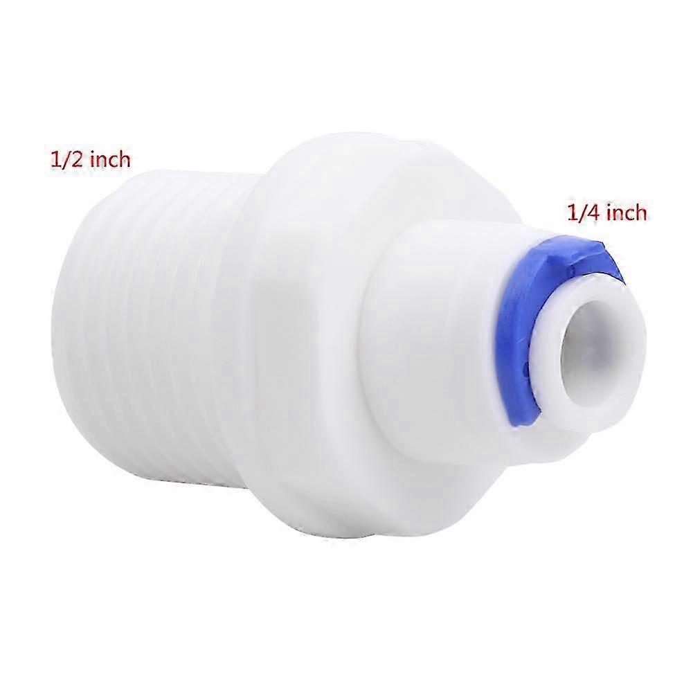 Pipe Size Reducer Push Fit Couplings Threaded Fitting (1/2-1/4, Reducer) A-B