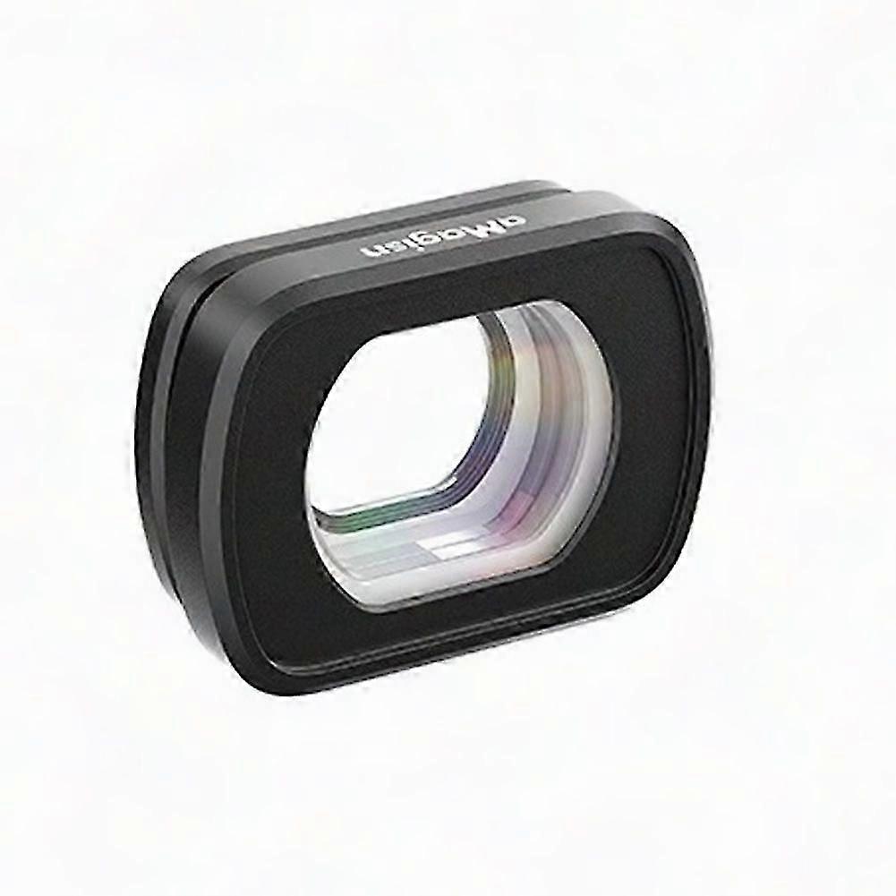 0.72X Wide Angle Lens for Pocket 3, Magnetic Mount Action Camera Accessory