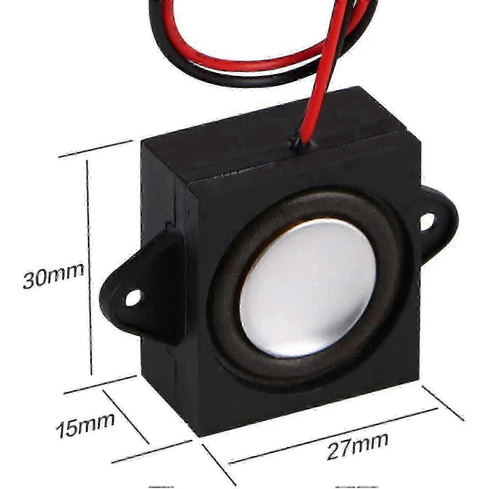 2PCS 4 Ohm 3W Mini Audio Speaker, Compatible with Arduino DIY Projects