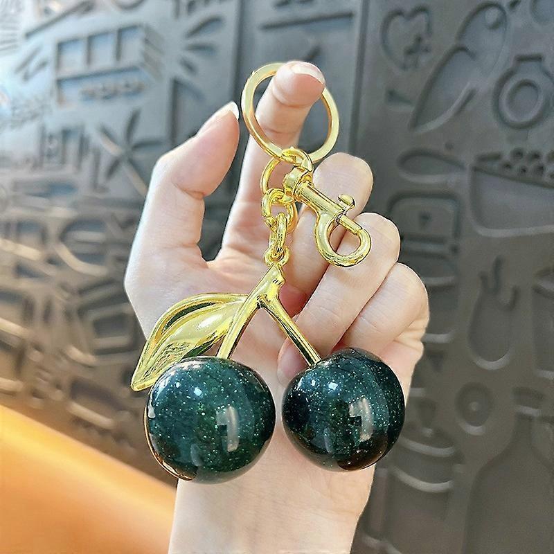 Glitter Cherry Keychain, Trendy, Gift-Ready, Export Quality