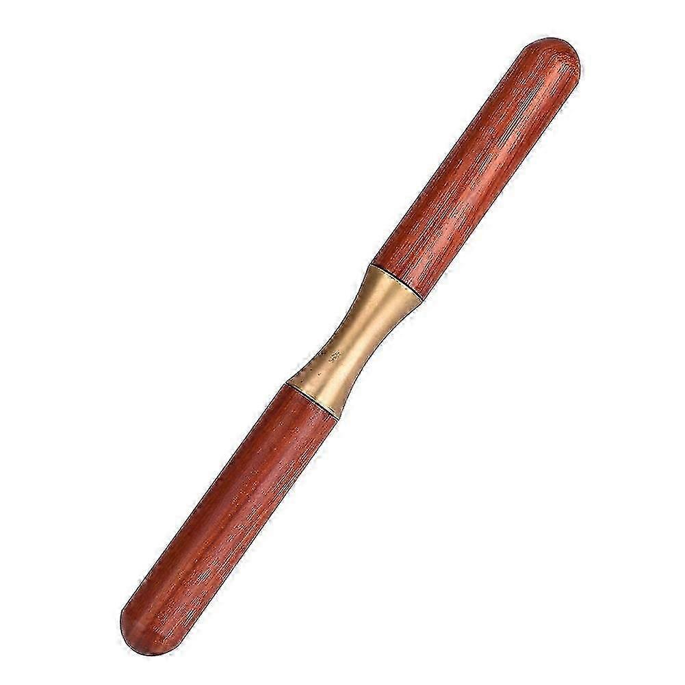 Rouleau de pression pour manche de saxophone, en palissandre rouge et métal, outil de réparation pour instruments à vent - GHUL