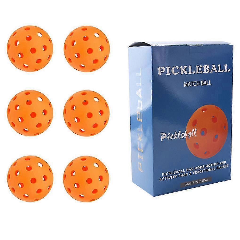 PE 40-Hole Pickleball 6-Piece Set