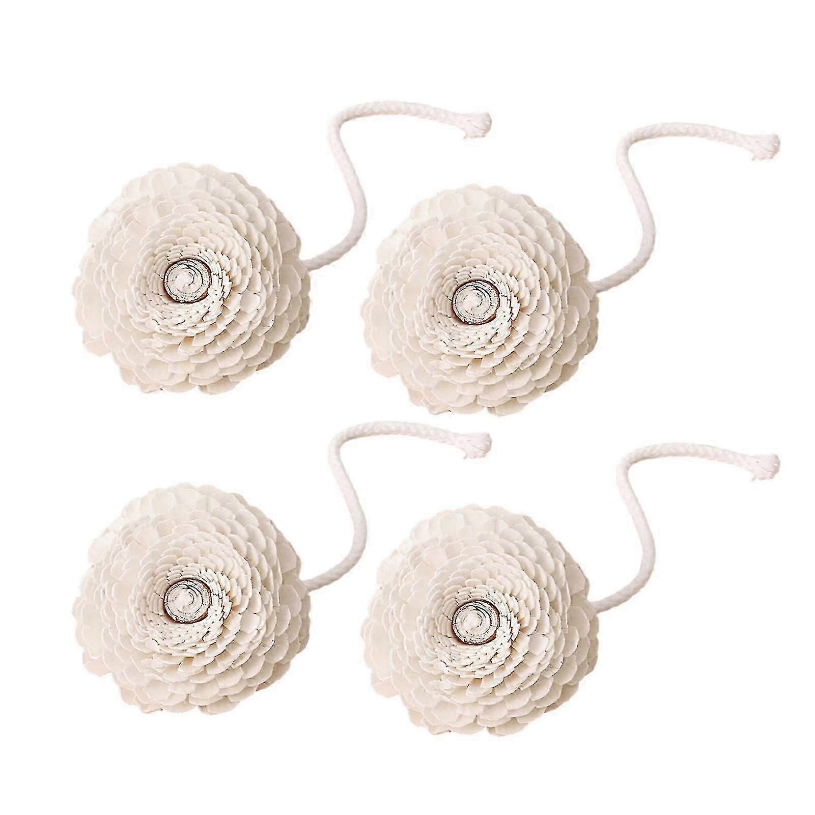 Wooden Cotton Diffuser Flowers Aromatherapy