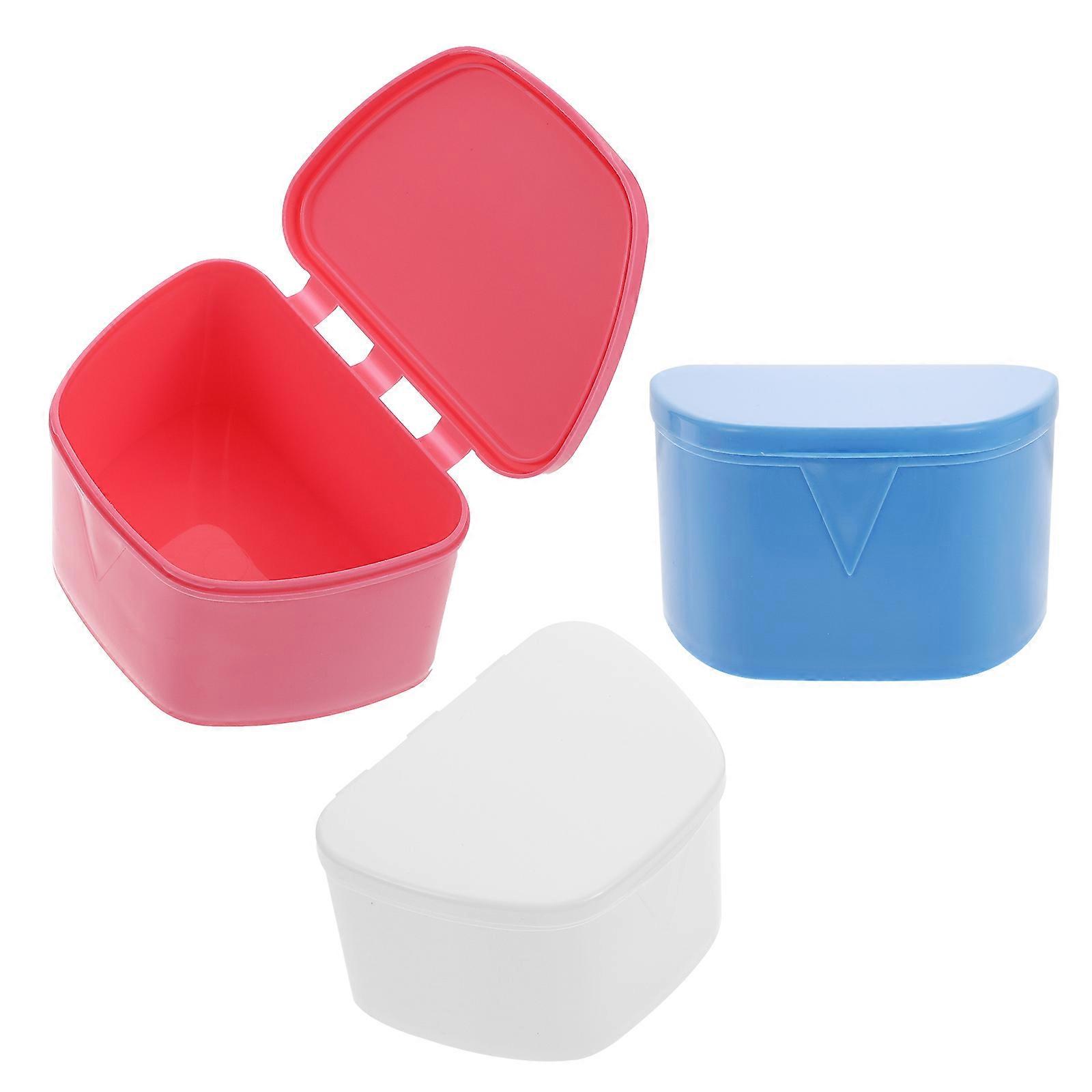 Braces Storage Box Plastic for Safe Retainer Keeping 12Pcs Assorted